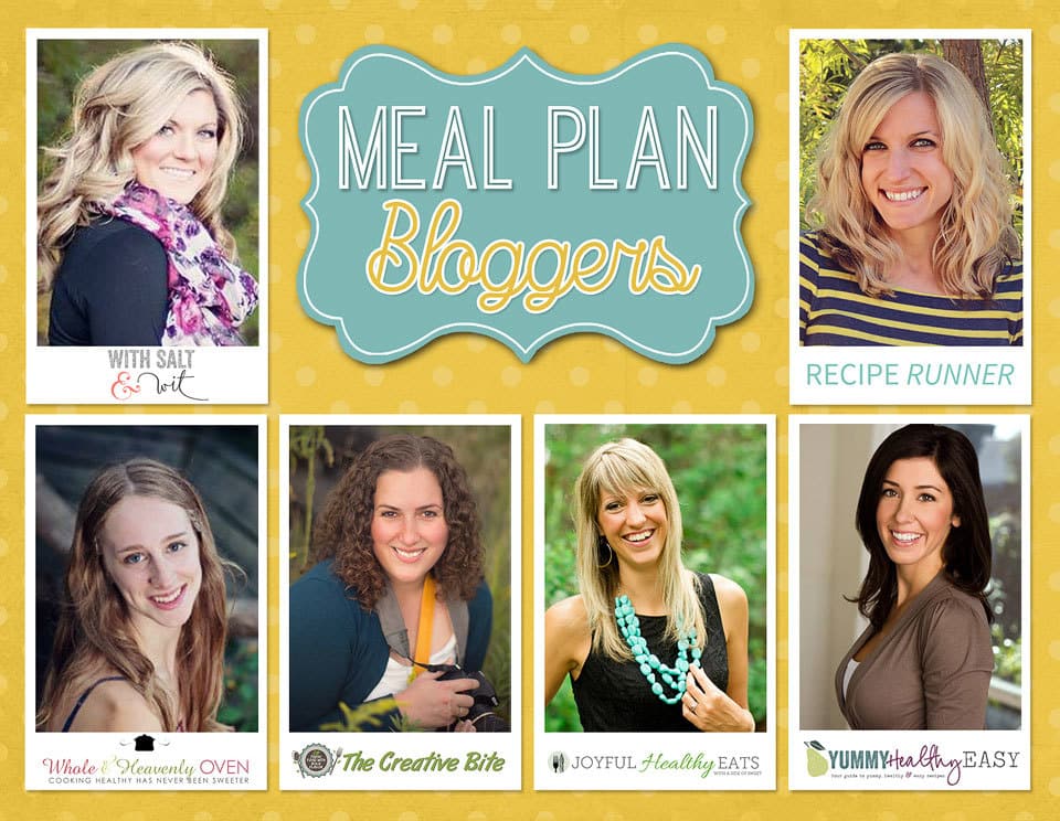 Healthy Weekly Meal Plan Bloggers