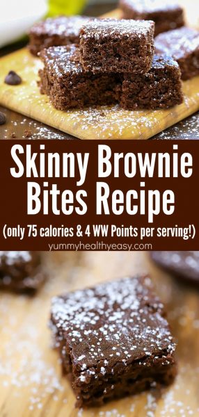 healthy brownie bites recipe