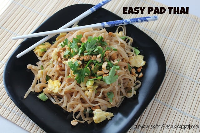 Easy Vegetable Pad Thai