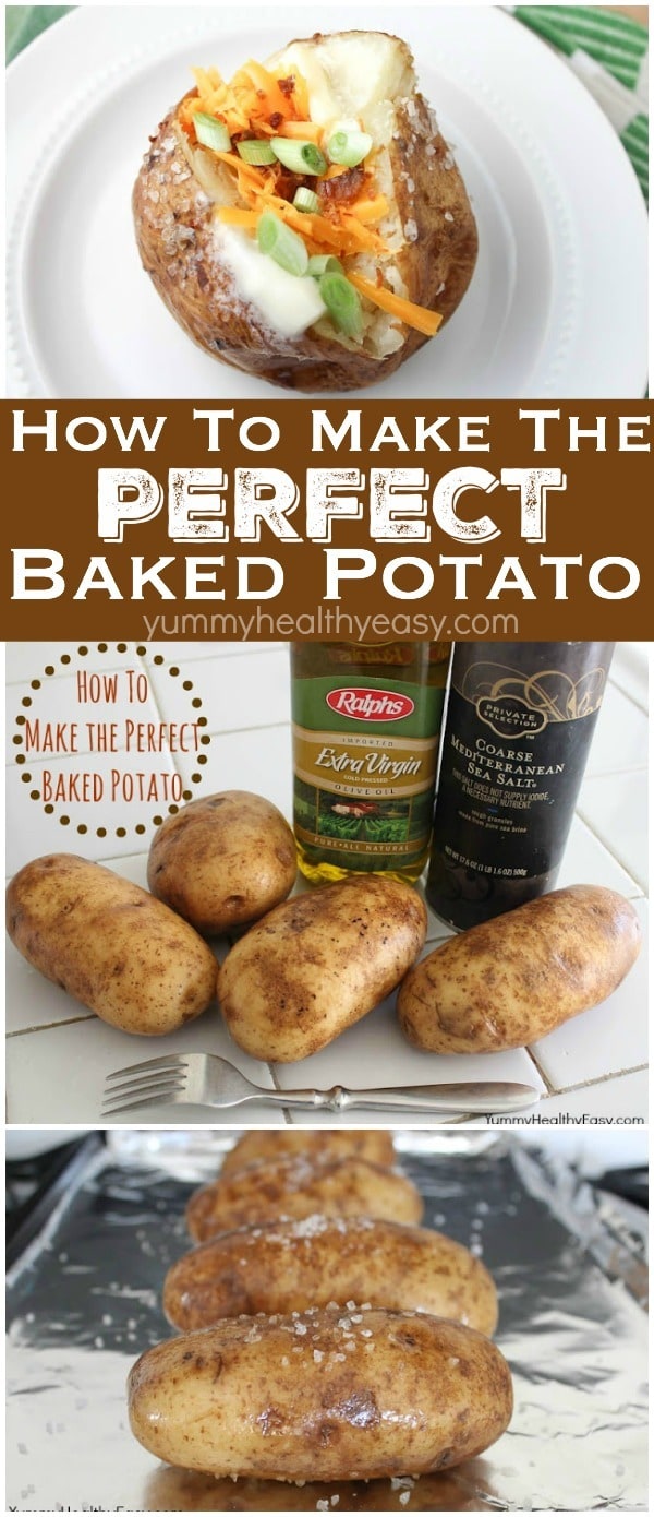 How to make the PERFECT baked potato right in the oven! My family's very favorite way to make baked potatoes! It's simple, easy and the results are incredibly delicious! The softest skins with perfectly cooked insides! Let me show you how to do it...