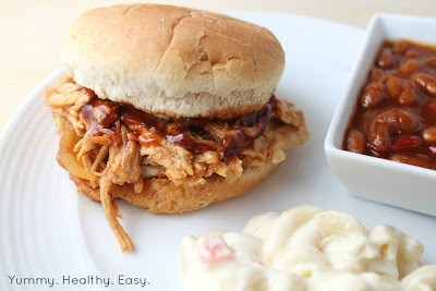 Easy Crock Pot Pulled Pork Sandwiches - these are insanely delicious! Every time I make these for a party, someone asks for the recipe!