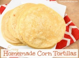 Homemade Corn Tortillas