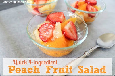 Peach Fruit Salad