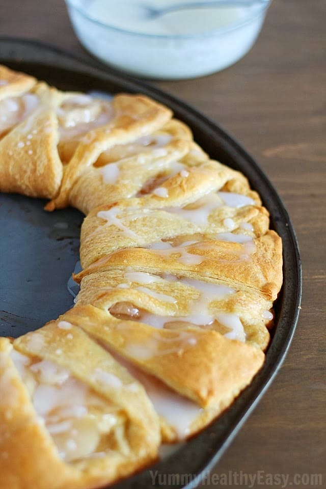 Apple Cream Cheese Breakfast Pastry - Yummy Healthy Easy