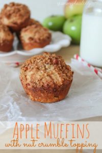 Apple Muffins with Nut Crumble Topping – September Mystery Dish