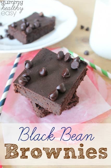 Gluten-Free Black Bean Brownies - rich, moist and delicious!