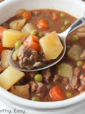 Crock Pot Beef Stew is a dinner that's as easy as can be to make and is all cooked in the slow cooker. This is incredible!