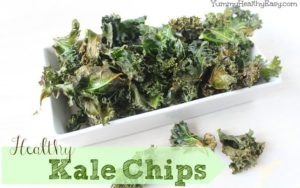 Easy & Healthy Baked Kale Chips
