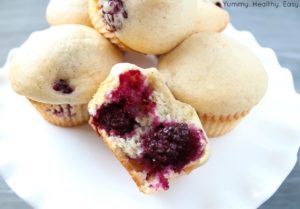 Low Fat Fresh Berry Muffins
