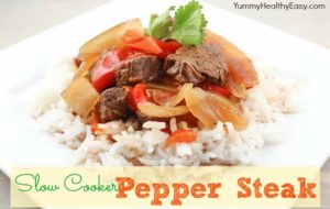 Slow Cooker Pepper Steak