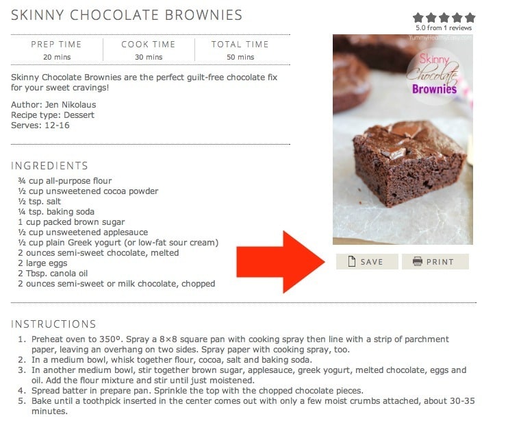 Creating a Recipe Box with Ziplist from Yummy Healthy Easy's Recipes