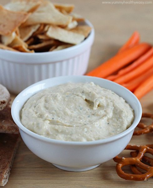 Hummus Ranch Ranch Hummus Dip - Yummy Healthy Easy
