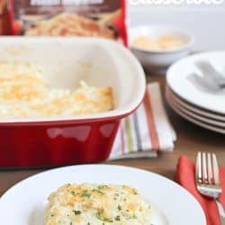 Easy Potato Casserole |perfect side dish for Easter brunch or any meal of the week! #shop #cbias