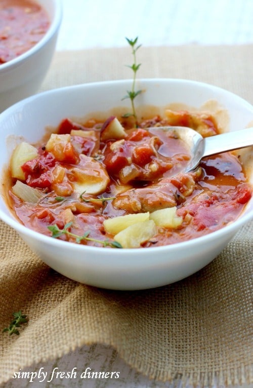 Mexican Chicken Stew from Simply Fresh Dinners