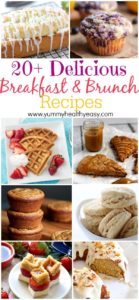 20+ Delicious Breakfast & Brunch Recipes on yummyhealthyeasy.com