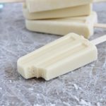 Coconut Vanilla Pudding Pops - easy and delicious homemade pudding pops made using Coconut Milk. Perfect summertime dessert! #ad