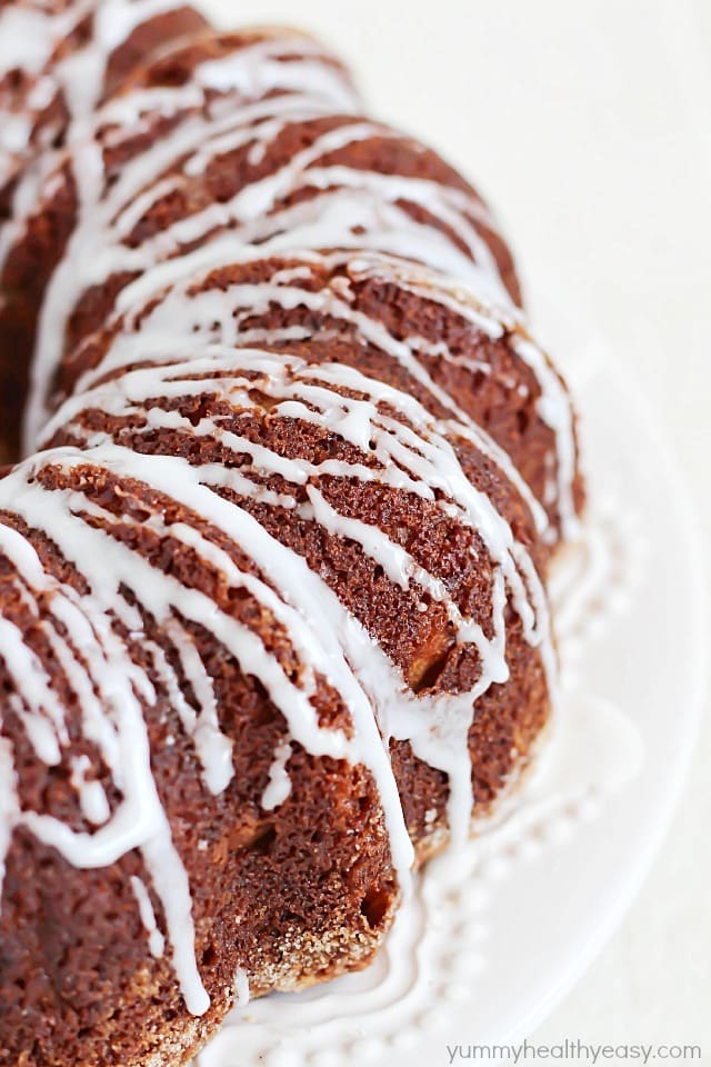Banana Bread in cake form! Soft, moist and absolutely delicious! PLUS you can win a KitchenAid Mixer!