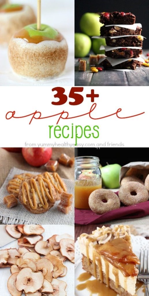 35+ Delicious Apple Recipes - perfect for fall!
