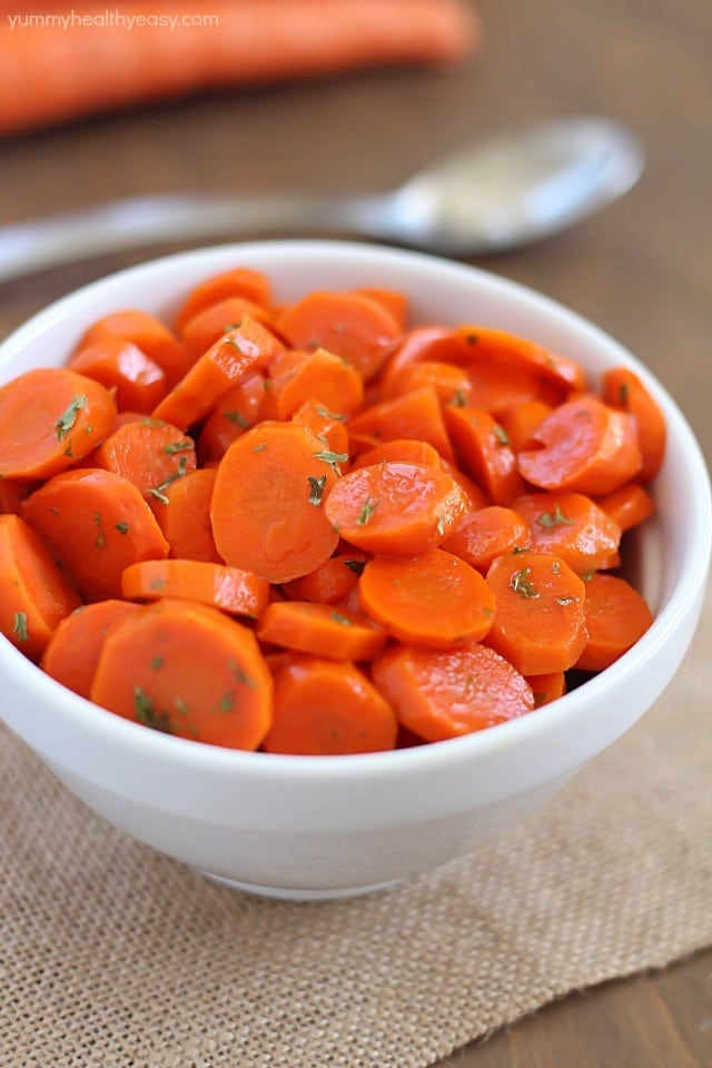 Need an easy side dish? You will love these glazed carrots! Just a few ingredients to a fabulous side dish that will wow!