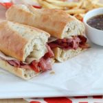 Make this Easy French Dip Sandwich with only a few ingredients. Flavorful, delicious and easy as can be!