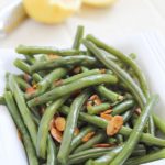 Lemon Green Beans Amandine - Yummy Healthy Easy