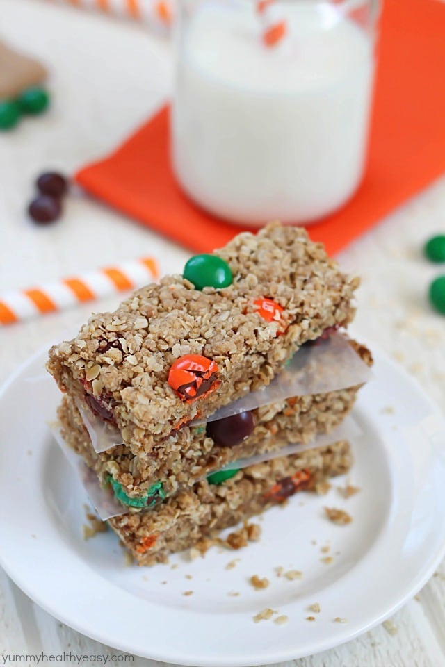 Get your glass of milk ready, you'll love these Oatmeal Cookie Bars!