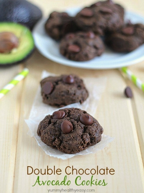 Double Chocolate Avocado Cookies
