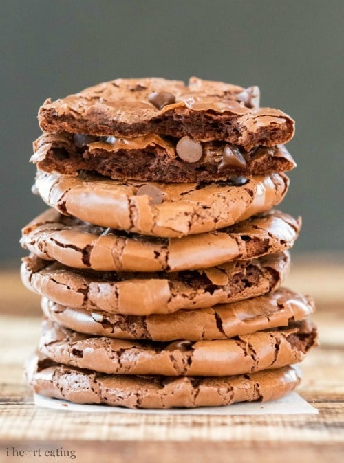Flourless Fudge Cookies from I Heart Eating
