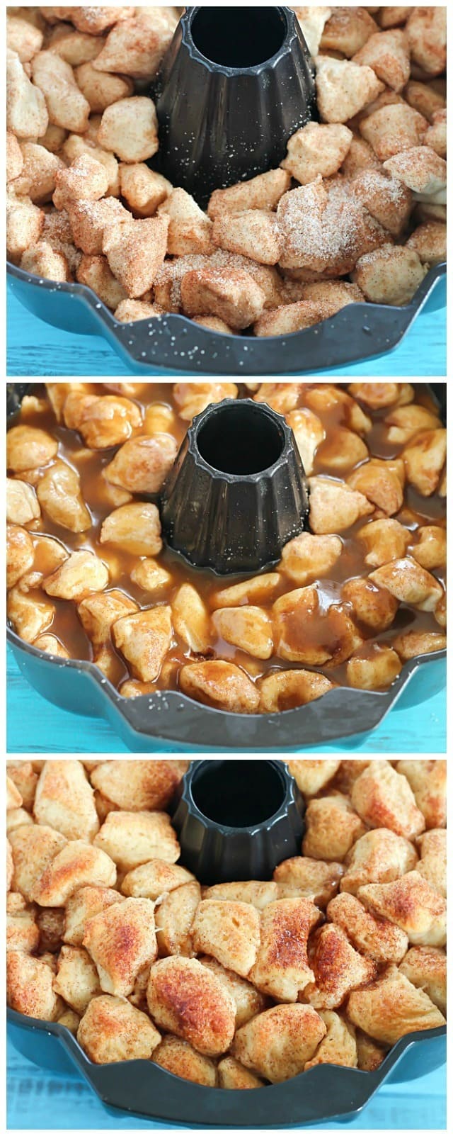 This Caramel Monkey Bread recipe is out of this world delicious! Only 5 simple ingredients to the most delectable, caramel breakfast treat - you NEED to make this!