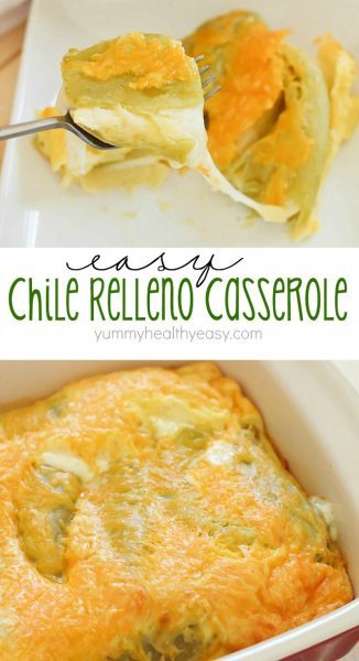 If you like chile rellenos, you will LOVE this Chile Relleno Casserole! It's quick, easy and tastes just like the chile relleno dish at your favorite Mexican food restaurant! Plus, it's inexpensive and feeds a big family!