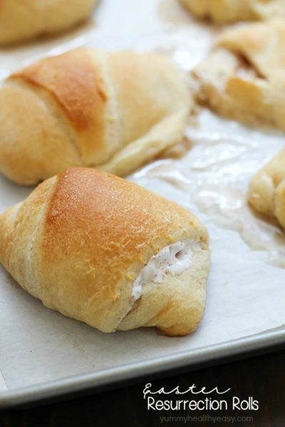 A fun Easter treat that teaches children (and adults!) the real reason behind the holiday of Easter. These resurrection rolls are so easy to make and absolutely delicious!