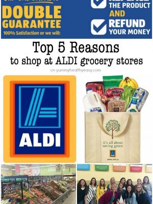 Let me tell you why YOU need to shop at ALDI Grocery Stores if you don't already. Here are my top 5 reasons... #ad #aldi
