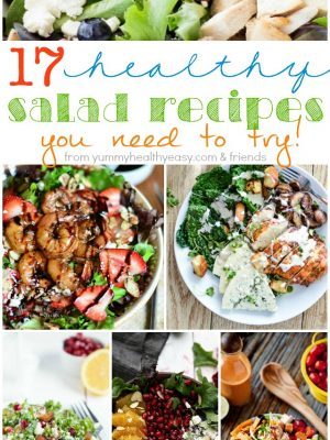 I've rounded up 17 Must-Try {Healthy} Salad Recipes just for you!