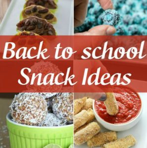 30+ Back to School Easy Snack Ideas