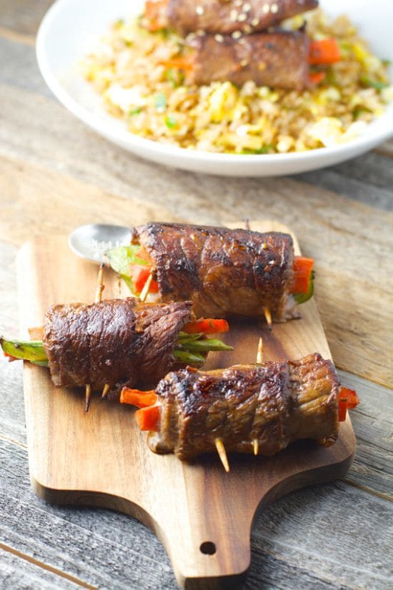 Asian Steak Rolls by Maebells