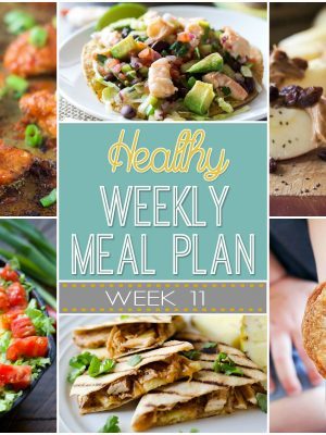 Need new meal ideas? Check out our Healthy Weekly Meal Plan that's full of healthy breakfast, lunch & dinner recipes just for you - plus snack & dessert recipes too!