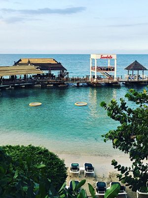 The beautiful Sandals Resort in Ocho Rios, Jamaica for the Eat, Love, Sandals Food Blogger Retreat!