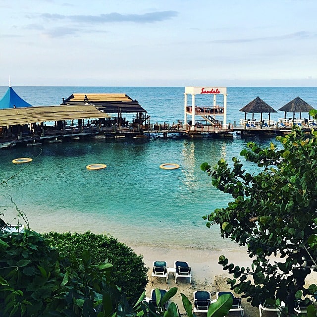 The beautiful Sandals Resort in Ocho Rios, Jamaica for the Eat, Love, Sandals Food Blogger Jamaica Retreat! 