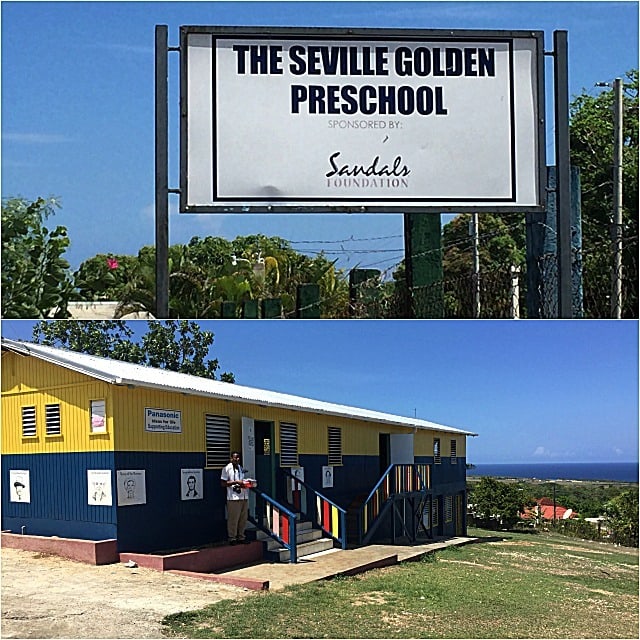 The Seville Preschool in Jamaica. (Jamaica Retreat - Eat, Love, Sandals)