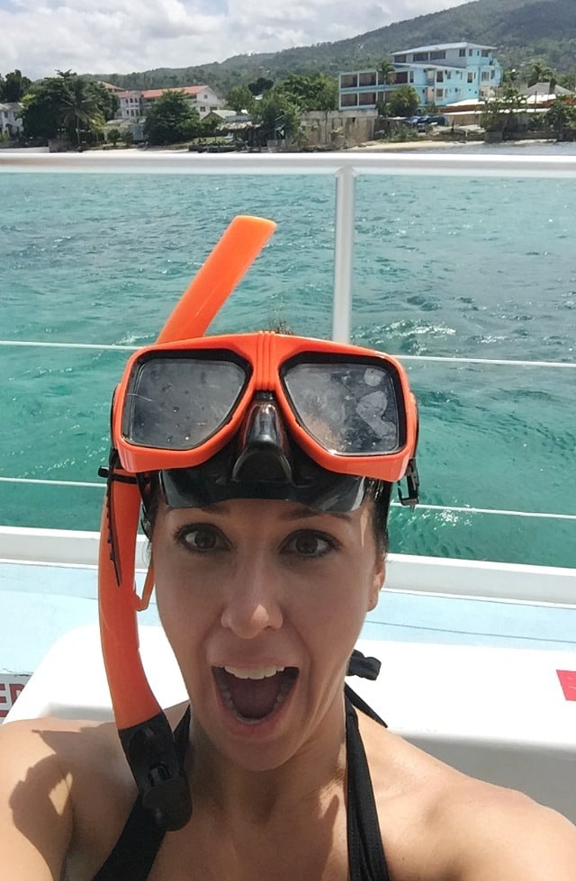 My first time snorkeling!! (Jamaica Retreat - Eat, Love Sandals)