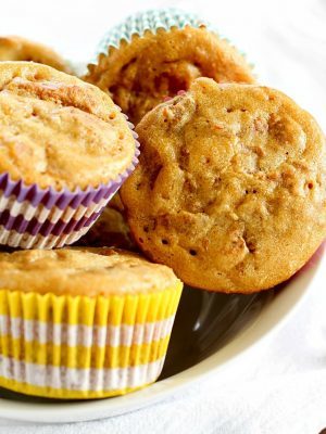 Bran Muffins are one of my favorite breakfasts ever! Make the batter up ahead of time and refrigerate until ready to bake. No need to ever stir the batter once you've refrigerated! These muffins are incredibly light, fluffy, flavorful and absolutely delicious! A family-favorite! AD #lifewithless #truvia