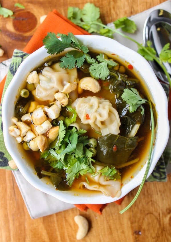 10 Minute Wonton Soup by The Food Charlatan