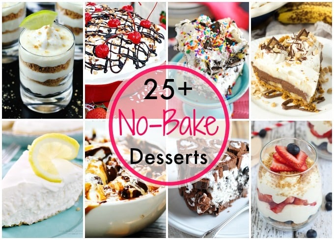25+ easy no bake desserts