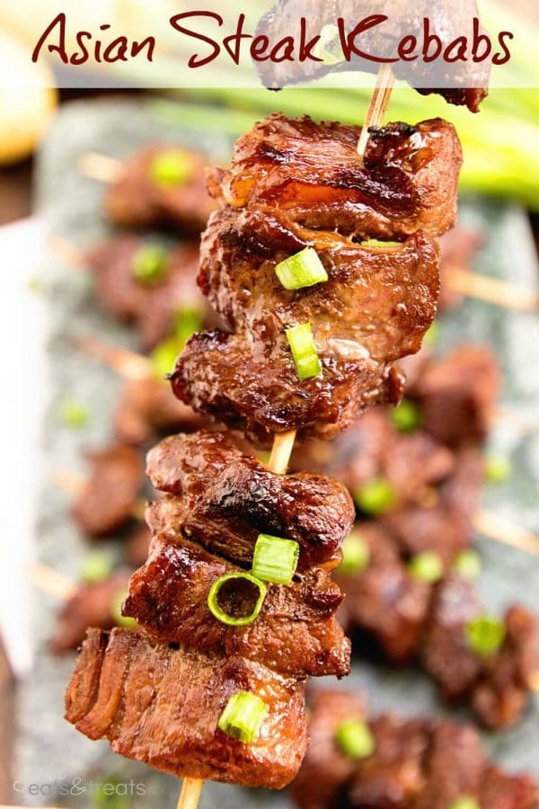 Asian Steak Kebabs by Julie's Eats and Treats
