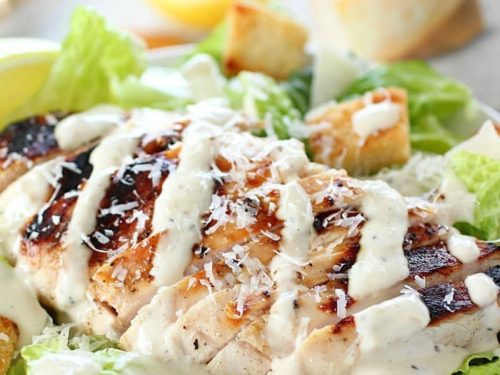 Grilled Chicken Caesar Salad