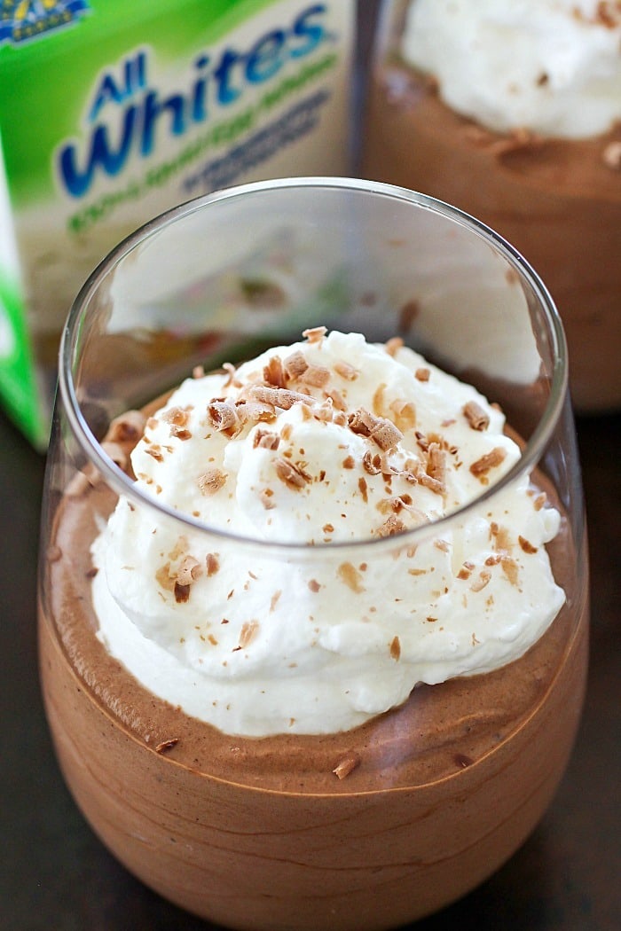Chocolate Mousse that's incredibly easy to make with only 5 simple ingredients and a few steps from start to finish! You won't believe how creamy and totally delicious it is. Fancy enough for a party but easy enough for a quick dessert any night of the week. :) AD