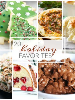 20+ Best Holiday Recipes to make this Christmas & New Year's Season! From ham dinners to cakes & cookies, you will love these delicious recipes for the holidays!