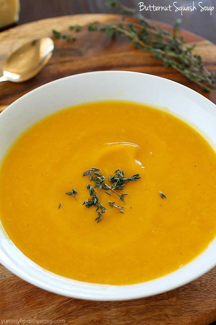 Easy Vegan Butternut Squash Soup Recipe
