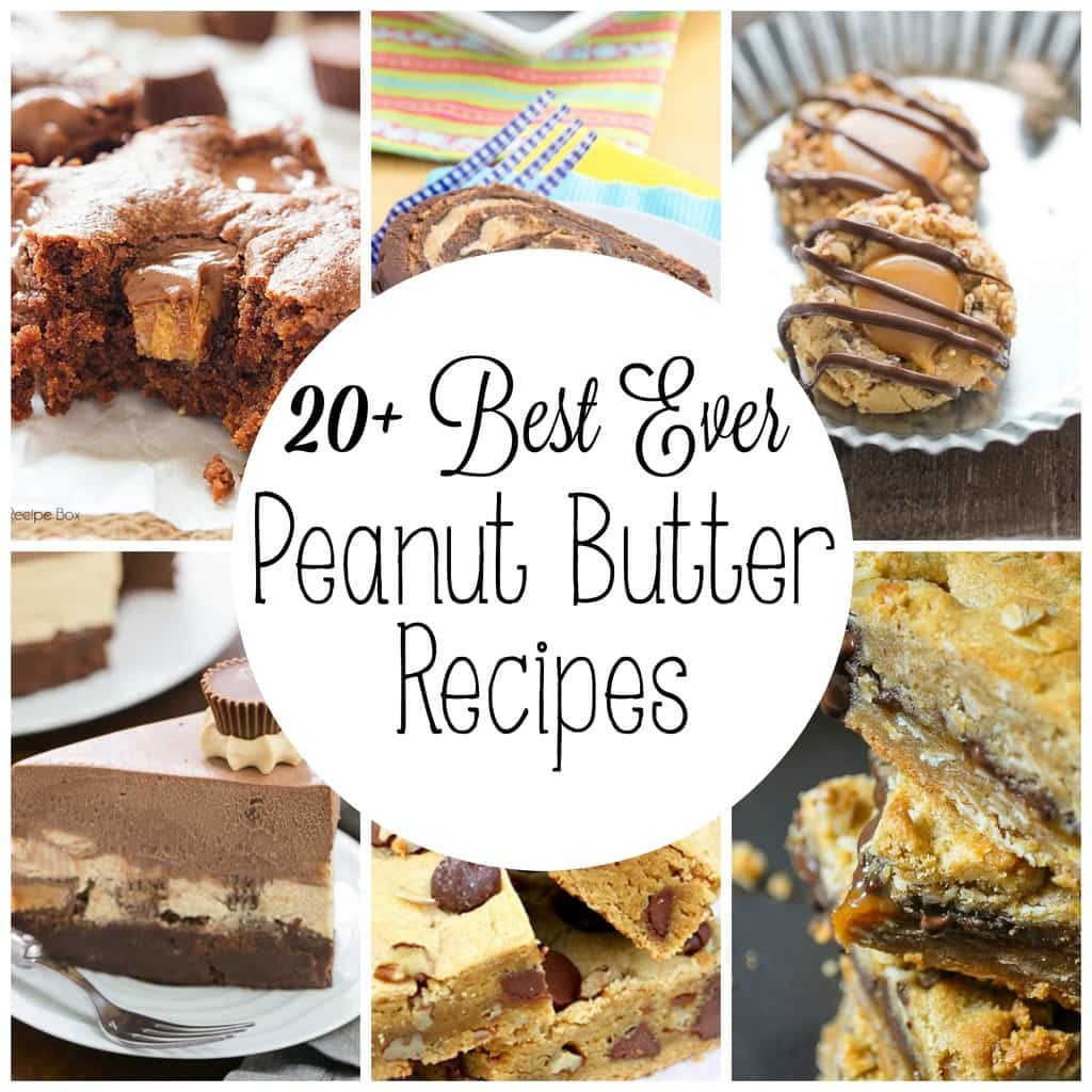 Peanut Butter is one of the most versatile ingredients! You can add it to savory AND sweet dishes and the outcome is always delicious. Here are 20 of the Best Ever Peanut Butter Recipes for you to try - from breakfast to dessert! I hope you can find one or ten recipes to try from this awesome roundup including some of my favorite blogger friends! Enjoy!