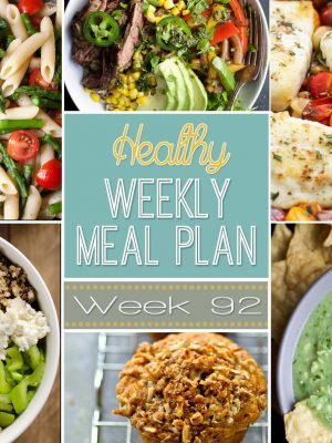 Healthy Weekly Meal Plan #92 Menu Planner for the week!